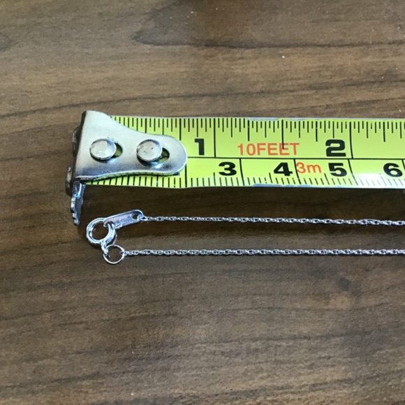 Peoples JWBR Diamond 925 Cushion Shaped Double Halo Frame Pendant/Twisted Chain - Picture 9 of 11